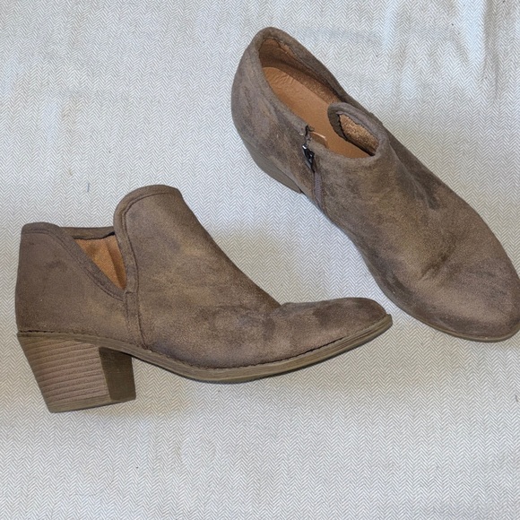 unknown Shoes - Brown Ankle Boots Womens SZ 40